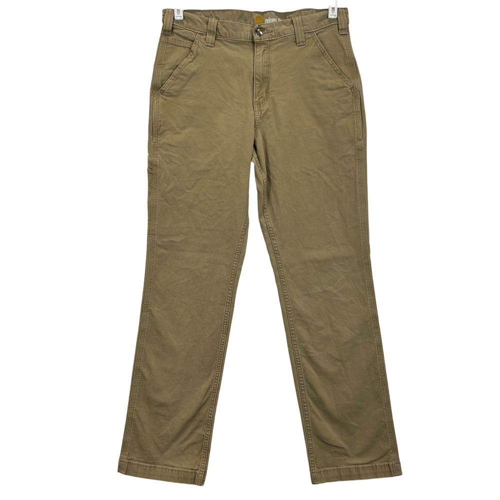 Carhartt Mens Relaxed Fit Carpenter Pants Tan 102291-253 31x30